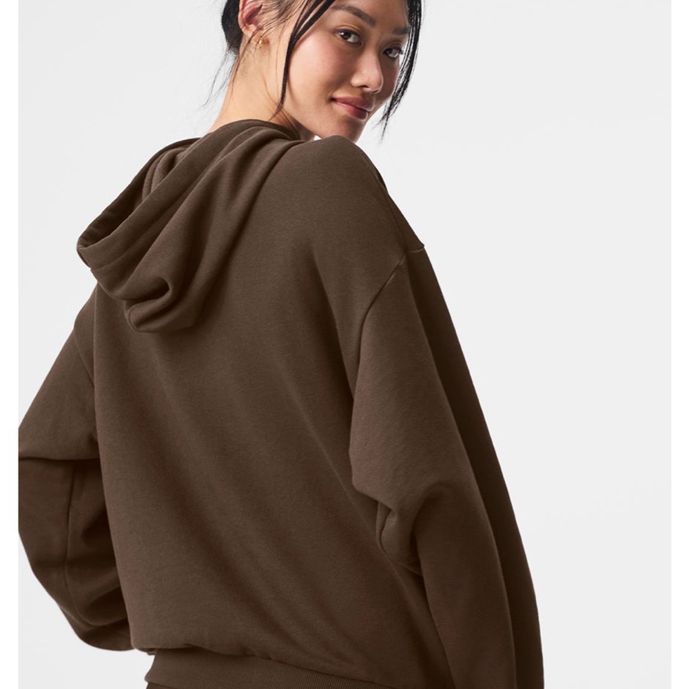 ALO Yoga  NWOT Accolade Espresso Hoodie for Women XXS SOLD OUT! Hard to find! - Picture 2 of 4